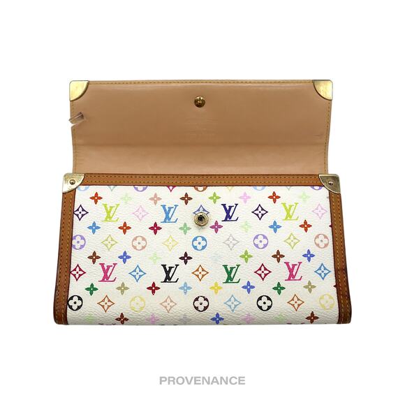 🔴 Louis Vuitton International Wallet - Monogram Multicolore - Picture 7 of 11